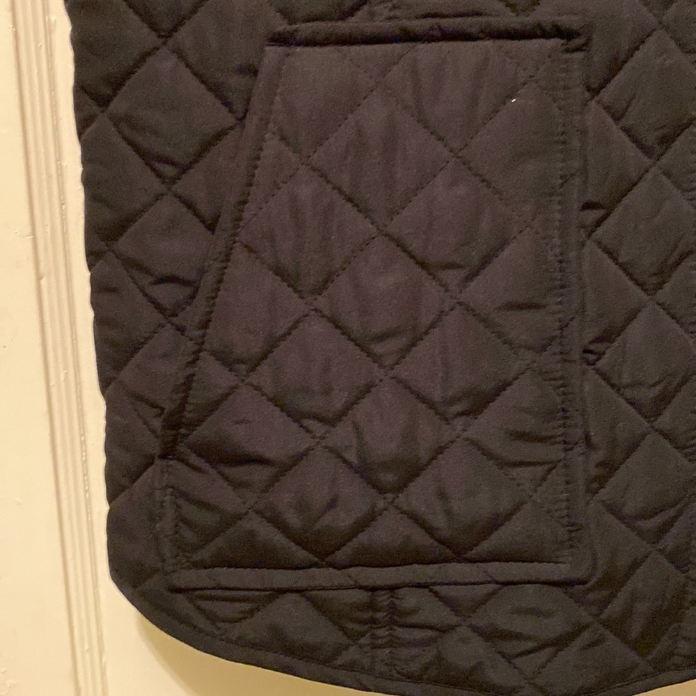 J. Jill Flat(Thin) Quilted Vest Euc - image 3